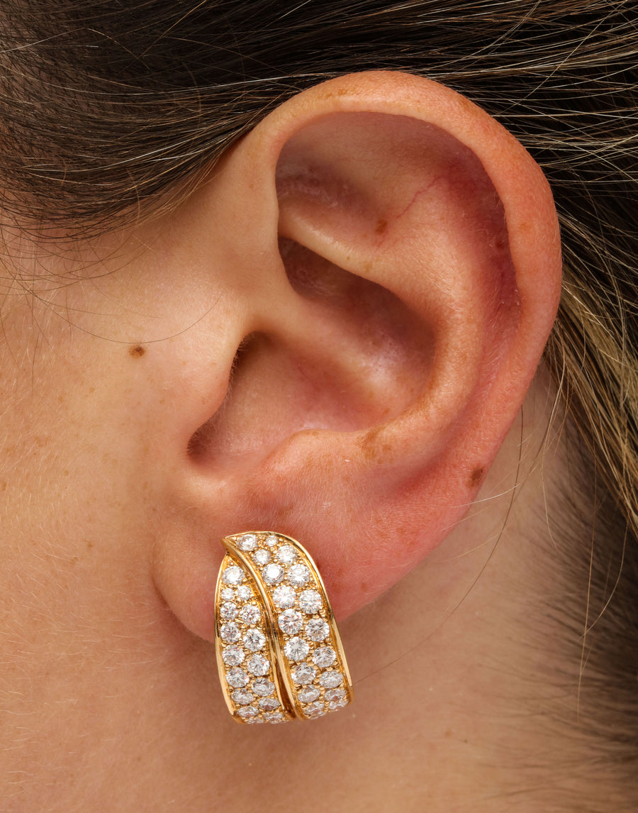 Diamond Cocktail Earrings