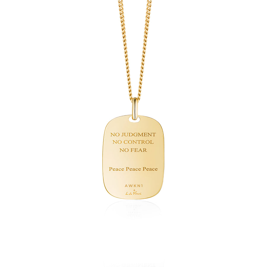 Freedom Tag Necklace