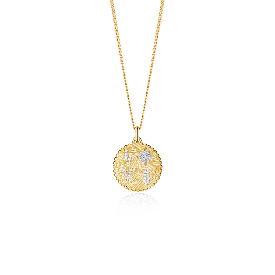 Love Frequency Diamond Necklace